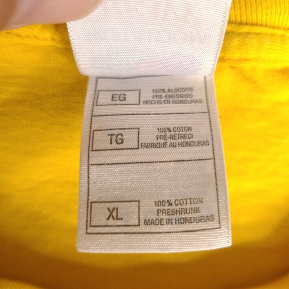 Enormulon Kill T-Shirt Mens XL Yellow Robot‎ Destroy Short Sleeve Heavy Cotton - Picture 6 of 16